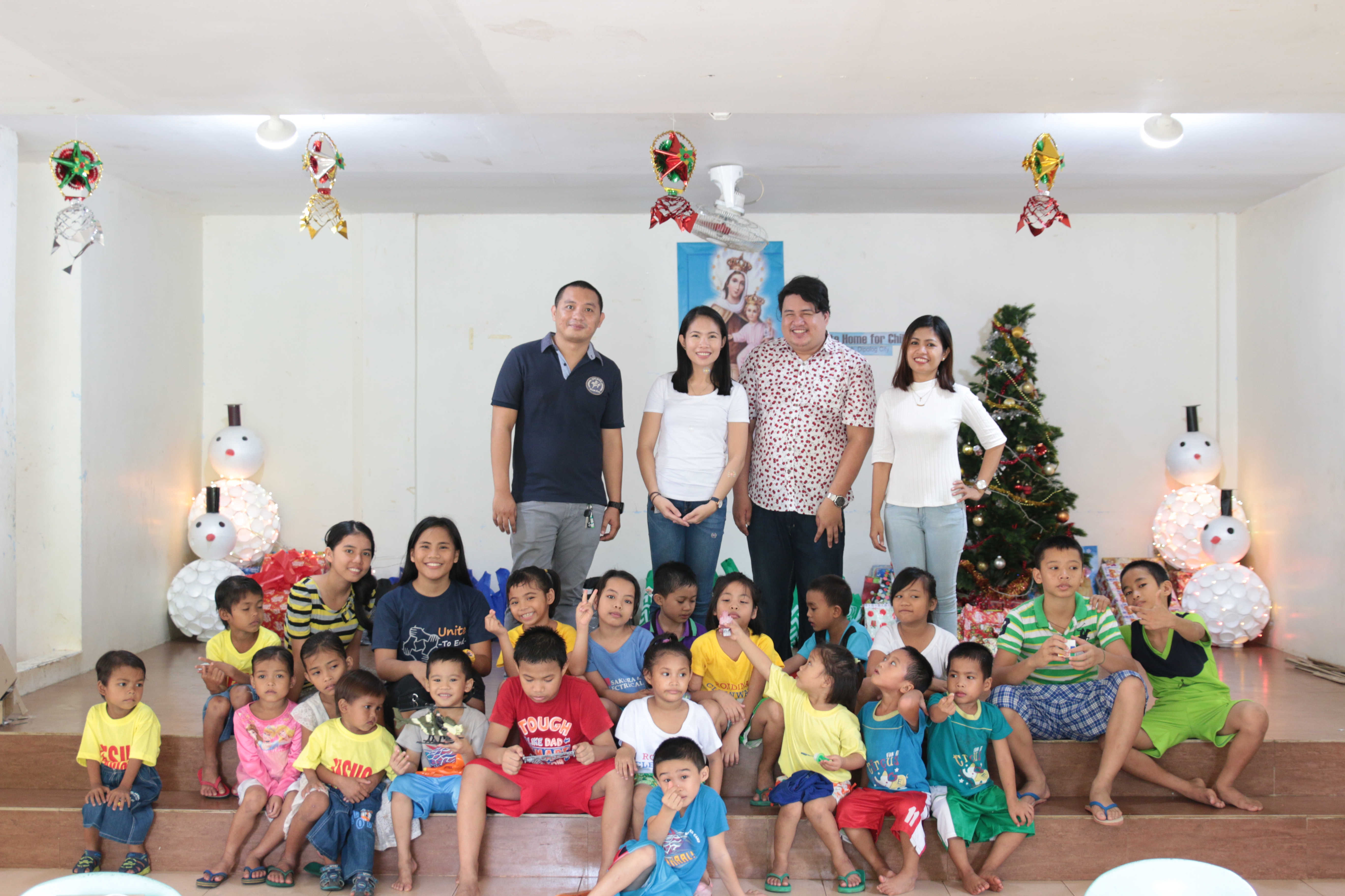 IBP ZN celebrates Christmas with Carmelite Home kids