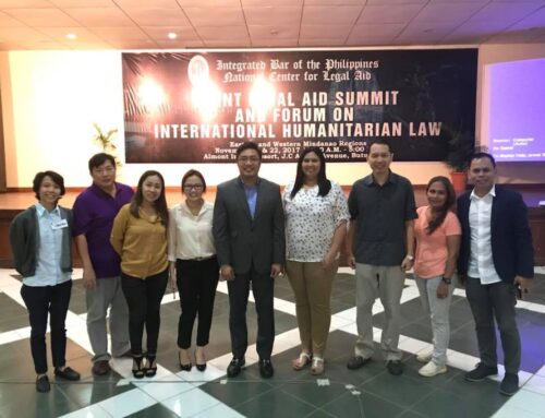 IBP-ZN offers legal aid in Leon Postigo